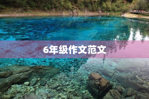 6年级作文范文