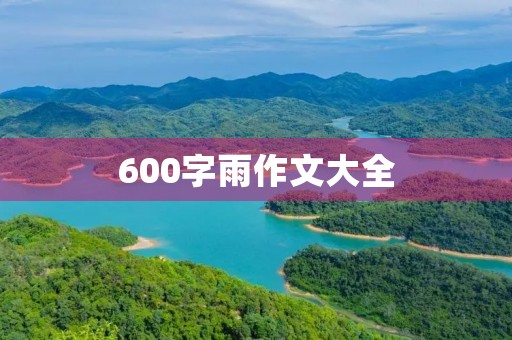 600字雨作文大全