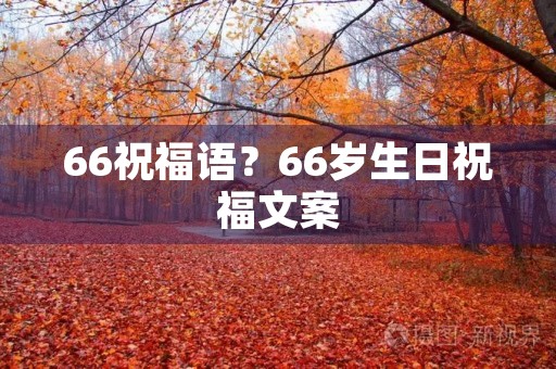 66祝福语?66岁生日祝福文案