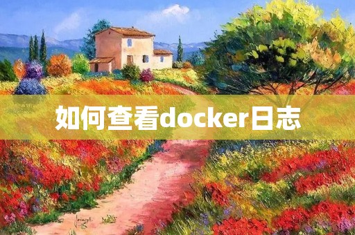 如何查看docker日志