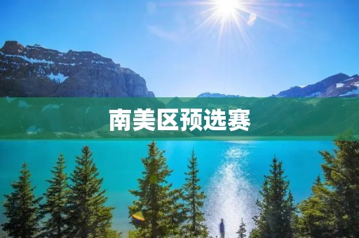 南美区预选赛：2014世界杯的激烈角逐