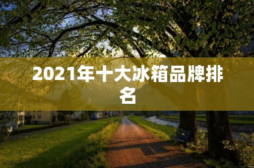 2021年十大冰箱品牌排名
