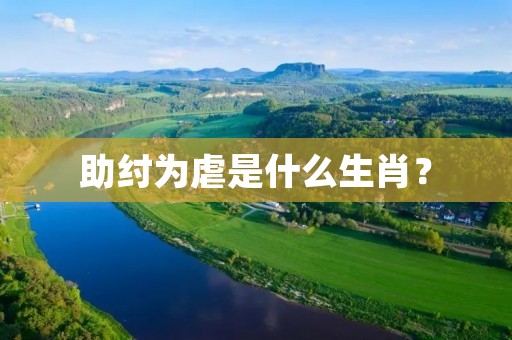 助纣为虐是什么生肖?