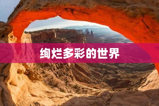 绚烂多彩的世界