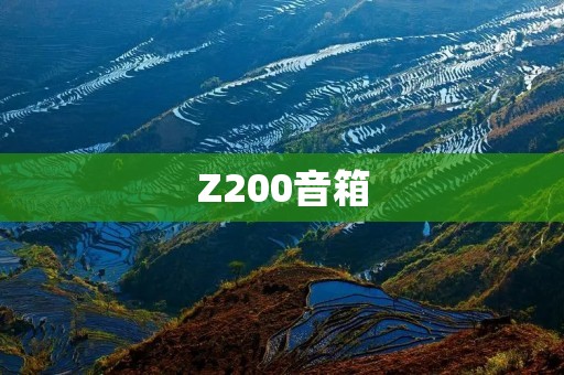 Z200音箱:让你的音乐更加动听 Z200音箱:让你的音乐更加动听