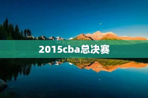 2015cba总决赛：华南虎夺冠