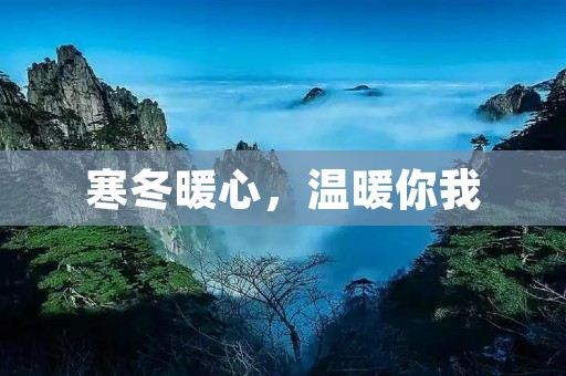 寒冬暖心,温暖你我 寒冬暖心,温暖你我