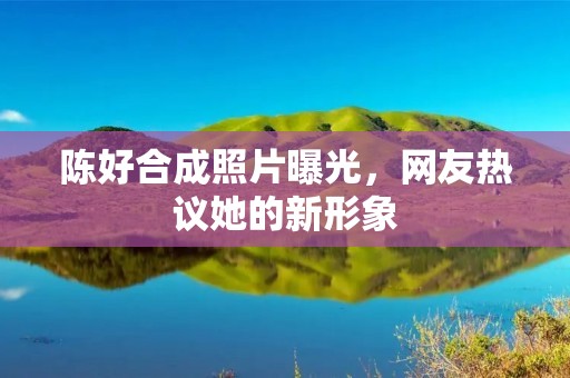陈好合成照片曝光,网友热议她的新形象 陈好合成照片曝光,网友热议她的新形象