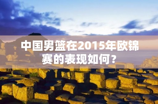 中国男篮在2015年欧锦赛的表现如何?