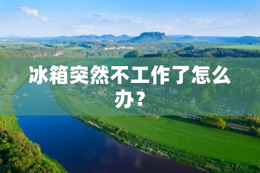 冰箱突然不工作了怎么办? 冰箱突然不工作了怎么办?