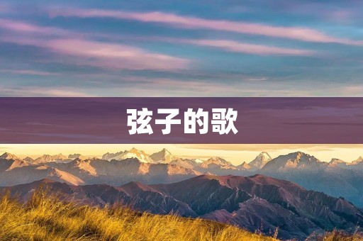 弦子的歌:一个充满力量与情感的音乐世界
