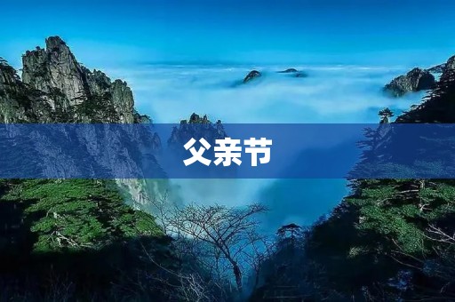 父亲节:感恩父亲的日子