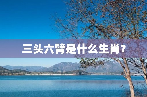 三头六臂是什么生肖? 三头六臂是什么生肖?