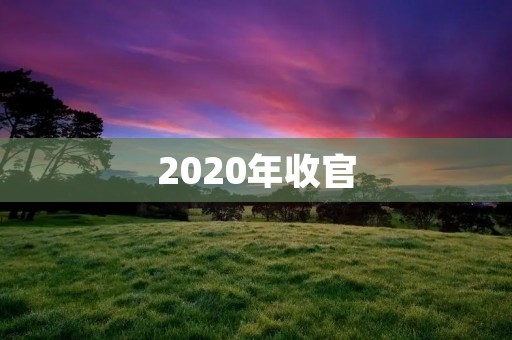 2020年收官:回顾这一年,展望未来