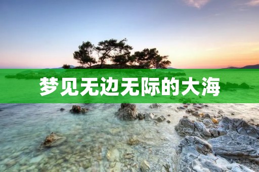 梦见无边无际的大海