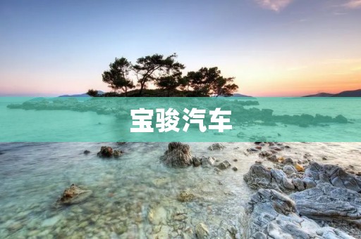 宝骏汽车：中国汽车市场的领军品牌