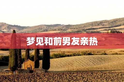 梦见和前男友亲热:解析潜意识中的情感纠葛