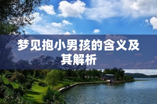 梦见抱小男孩的含义及其解析