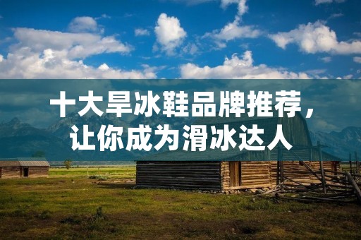 十大旱冰鞋品牌推荐,让你成为滑冰达人