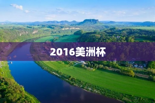 2016美洲杯：南美洲足球的盛宴