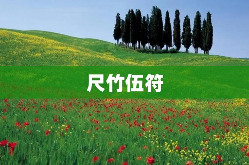 尺竹伍符：中国传统文化中的珍贵符号