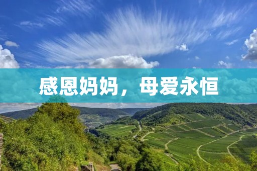 感恩妈妈，母爱永恒