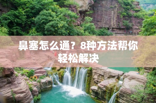 鼻塞怎么通？8种方法帮你轻松解决