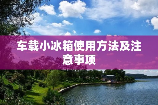 车载小冰箱使用方法及注意事项 车载小冰箱使用方法及注意事项