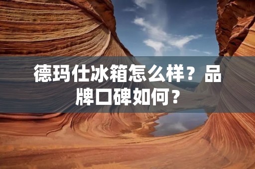德玛仕冰箱怎么样?品牌口碑如何? 德玛仕冰箱怎么样?品牌口碑如何?
