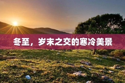 冬至,岁末之交的寒冷美景
