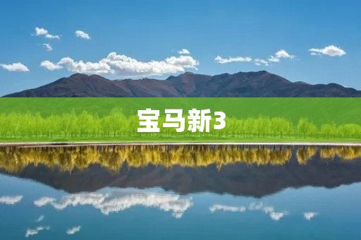 宝马新3：豪华运动轿车的新选择