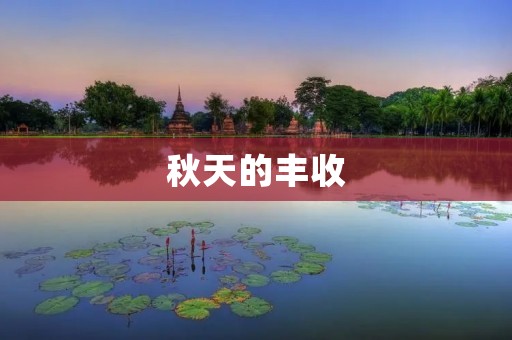 秋天的丰收