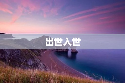 出世入世:成功与平凡的选择 出世入世:成功与平凡的选择