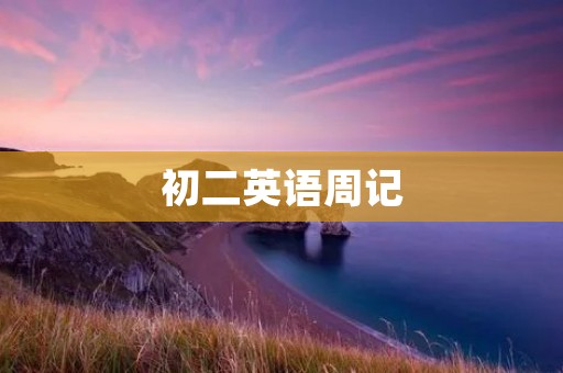 初二英语周记：我的暑假计划