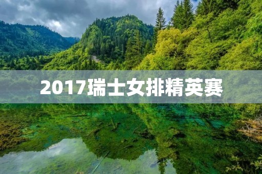 2017瑞士女排精英赛：中国女排逆袭夺冠
