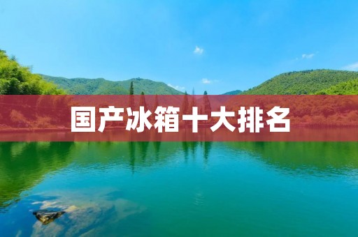 国产冰箱十大排名：性价比最高的冰箱推荐