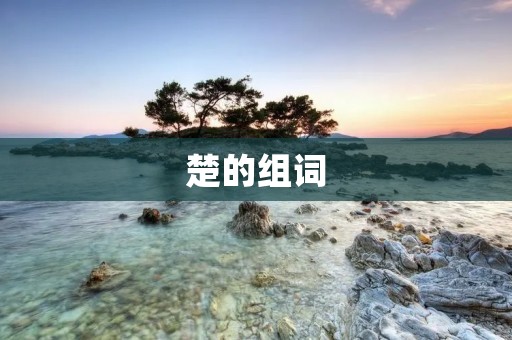楚的组词:了解楚文化,领略楚韵风情 楚的组词:了解楚文化,领略楚韵风情