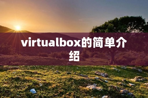 virtualbox的简单介绍