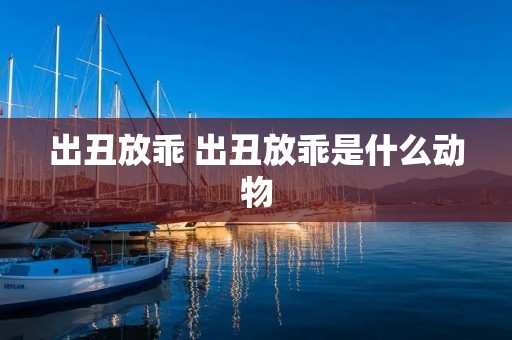 出丑放乖 出丑放乖是什么动物
