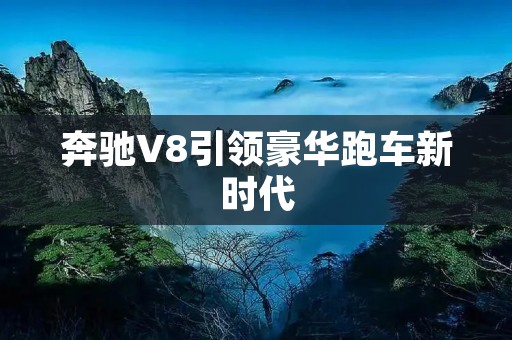 奔驰V8引领豪华跑车新时代 奔驰V8引领豪华跑车新时代