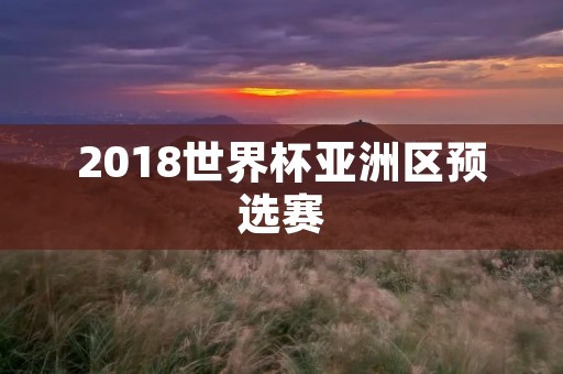 2018世界杯亚洲区预选赛：亚洲足球的盛宴