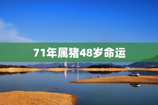71年属猪48岁命运:如何化解犯太岁的厄运?