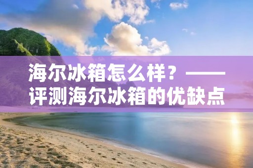 海尔冰箱怎么样?——评测海尔冰箱的优缺点 海尔冰箱怎么样?——评测海尔冰箱的优缺点