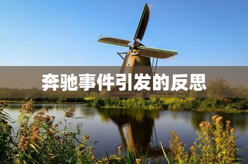奔驰事件引发的反思