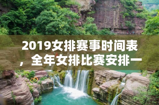 2019女排赛事时间表，全年女排比赛安排一览