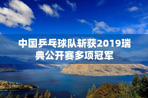 中国乒乓球队斩获2019瑞典公开赛多项冠军 中国乒乓球队斩获2019瑞典公开赛多项冠军