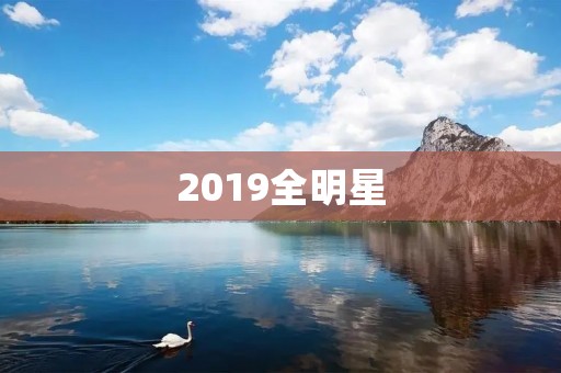 2019全明星：巨星云集的盛宴