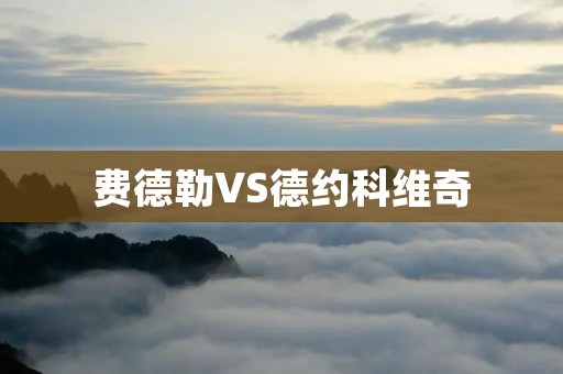 费德勒VS德约科维奇:2019温网男单决赛 费德勒VS德约科维奇:2019温网男单决赛