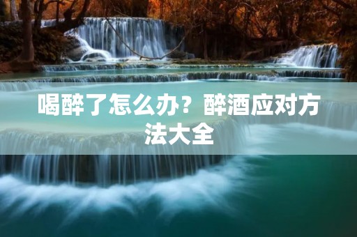 喝醉了怎么办?醉酒应对方法大全 喝醉了怎么办?醉酒应对方法大全
