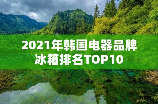 2021年韩国电器品牌冰箱排名TOP10